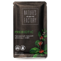 Шоколад Nature's own Factory Prebiotic гречишный горький, 20 г