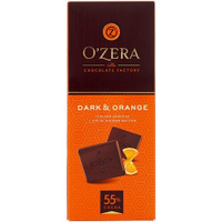 Шоколад O'Zera Dark and orange горькийапельсиновый, 90 г