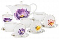 Чайный сервиз на 6 персон 14 предметов Anna Lafarg Emily Flowers (59121al)