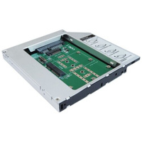 Optibay для HDD/SSD AGESTAR SMNF2S, серебристый Agestar