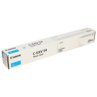 Лазерный картридж Canon C-EXV54C голубой оригинал 8500 страниц для принтеров Canon