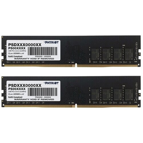 Оперативная память Patriot Memory SL 32 ГБ (16 ГБ x 2 шт.) DIMM CL22 PSD432G3200K