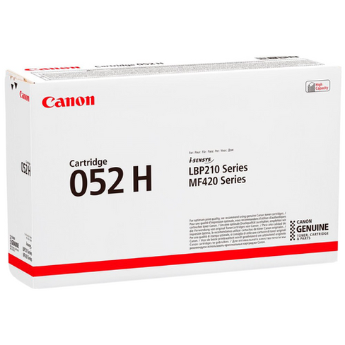 Картридж Canon 052H (2200C002), 9200 стр, черный