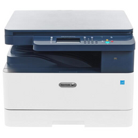 МФУ лазерное Xerox B1025DN, ч/б, A3, белый/синий