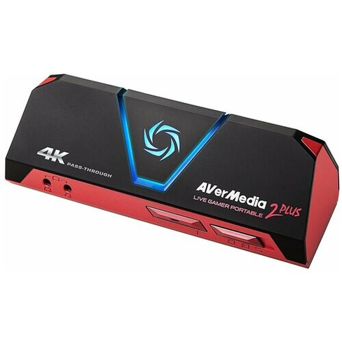 AVerMedia Technologies Live Gamer Portable 2 PLUS черный/красный