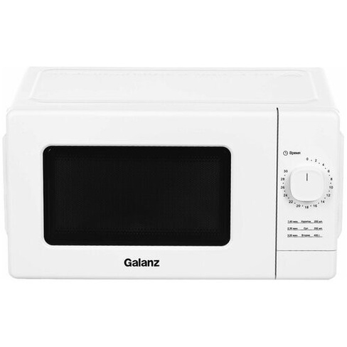 Микроволновая печь GALANZ MOS-2008MW белый Galanz