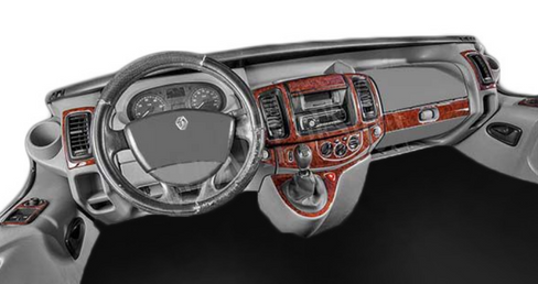 Декор на панель Meric для Opel Vivaro 2010-2015