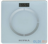 Весы напольные электронные Supra BSS-2055B макс.180кг белый