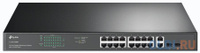 18-port gigabit Unmanaged switch with 16 PoE+ ports, 18 10/100/1000Mbps RJ-45 port, 2 combo SFP ports, compliant with 80