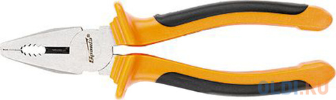 Плоскогубцы SPARTA 16968 comfort 180мм комбинированные шлифованные двухкомпонентные рукоятки