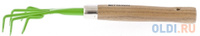Рыхлитель 5-зубый, металлический, деревянная рукоятка, 330 мм// Palisad