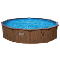 Стальной бассейн Bestway Hydrium Pool Set 488х130 см + песочный ф/насос 567