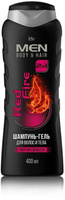 Iris Men Body&Hair Шампунь-гель для волос и тела Red Fire, 400 мл IRIS