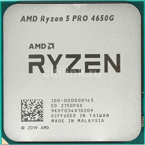 Процессор AMD Ryzen 5 PRO 4650G, AM4, OEM [100-000000143]