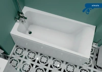 Ванна акриловая Mirsant Алушта Premium 150х70 см