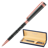 Ручка подарочная шариковая GALANT Vitznau корпус серый золотистые детали пишущий узел 07 мм синяя 141664