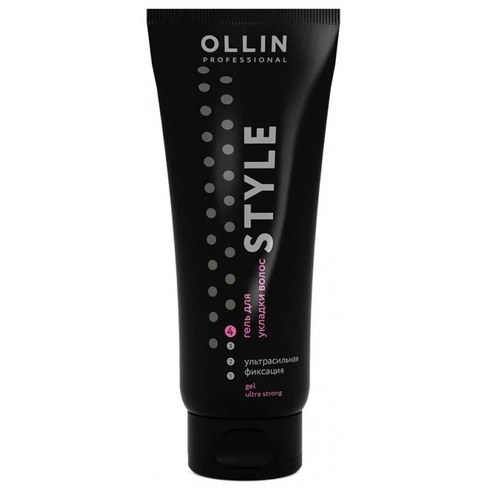 Гель для укладки волос ультрасильной фиксации Styling Ollin Professional