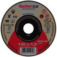 FCD-FP 125x1x22/23 PLUS Отрезной диск fischer, арт.531711 Fischer