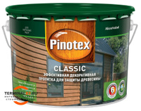 Пропитка Pinotex Classic декор-защитная для древесины красное дерево 2,7 л