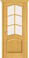 Дверь межкомнатная М7 Т-05 (Медовый) Сатинато Белорусские двери