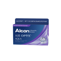 Контактные линзы Alcon Air Optix Aqua Multifocal ежемесячные, 3 линзы