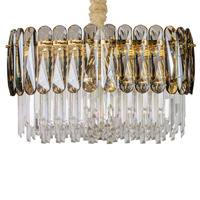 Подвесной светильник LArte Luce Luxury Copolle L36607.92 с элементами из хрусталя