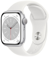 Умные часы Apple Watch Series 8 45мм M/L (MP6Q3LL/A) Silver