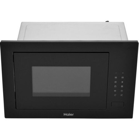 Микроволновая печь HAIER HMX-BTG259B, встраиваемая, 25л, 900Вт, черный [td0037957ru]