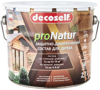 DECOSELF ProNatur защитно-декоративный антисептик для дерева дуб (2,7л)
