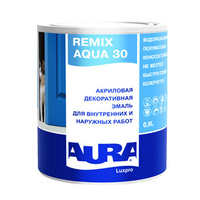 Эмаль акриловая AURA Luxpro REMIX AQUA 30 2,4л