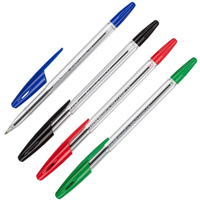 Набор шариковых ручек Erich Krause R-301 Classic Stick 4 цвета (толщина линии 0.5 мм)