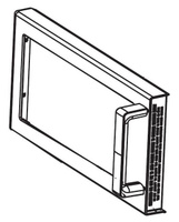 Дверь в сборе 58101013 для печи микроволновой т.м. Menumaster серии RMS модели RMS510D