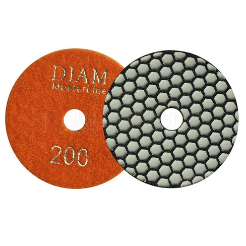 Алмазный гибкий шлифовальный круг Черепашка 100*2,0 №200 DIAM Master Line (сухая)