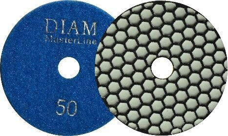 Алмазный гибкий шлифовальный круг Черепашка 100*2,0 №50 DIAM Master Line (сухая)