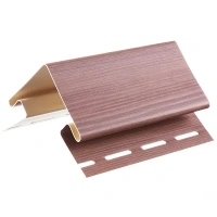 Сайдинг Wood Slide Угол наружный 3,05м рябина