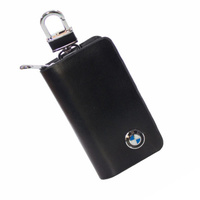 Ключница кожаная с логотипом BMW (БМВ)