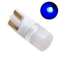 Диодная лампа ElectroKot 360 Light 1W T10 - W5W синяя 1 шт