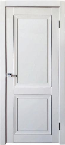 Межкомнатная дверь Деканто-2 ДГ Barhat White (2 филенки)