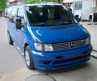 Нижняя накладка на бампер BRB Style (стекловолокно) Mercedes Vito W638 1996