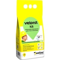 Шпаклёвка полимерная финишная Vetonit KR 5 кг VETONIT