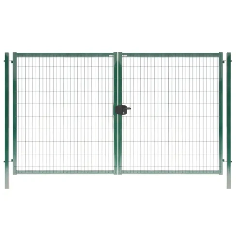 Ворота Grand Line RAL6005 Medium 1.73x3.5 м зелёный Без бренда None