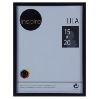 Рамка Inspire Lila 15х20 см,цвет чёрный INSPIRE