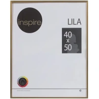 Рамка Inspire Lila 40х50 см цвет золото INSPIRE