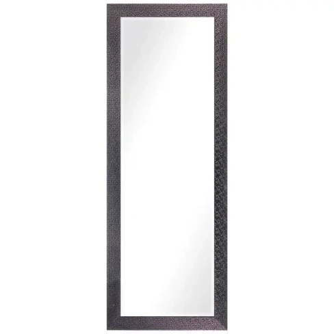 Зеркало в раме Мозаика прямоугольное 60х160 см цвет чёрный Без бренда Декоративное зеркало с рамой Мозаика