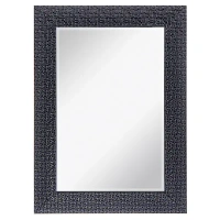 Зеркало в раме «Мозаика» 50х70 см цвет чёрный Без бренда Декоративное зеркало с рамой Зеркало декоративное
