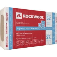Звукоизоляция Rockwool Акустик ультратонкий 27 мм 7.2 м² ROCKWOOL