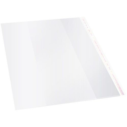 Обложка Silwerhof Монстрики 382174, для учебника, с липким слоем, набор 10шт, ПП, 70мкм, гладкая, прозрачная, 250х380мм