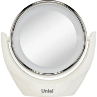 Зеркало косметическое Uniel TLD-592 настольное 19 см UNIEL