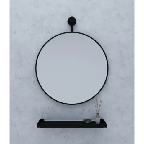 Зеркало для ванной Март Ferro 57 см МАРТ D57 Ferro