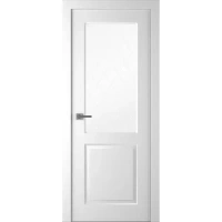 Дверь межкомнатная Австралия остеклённая эмаль цвет белый 90x200 см (с замком) BELWOODDOORS